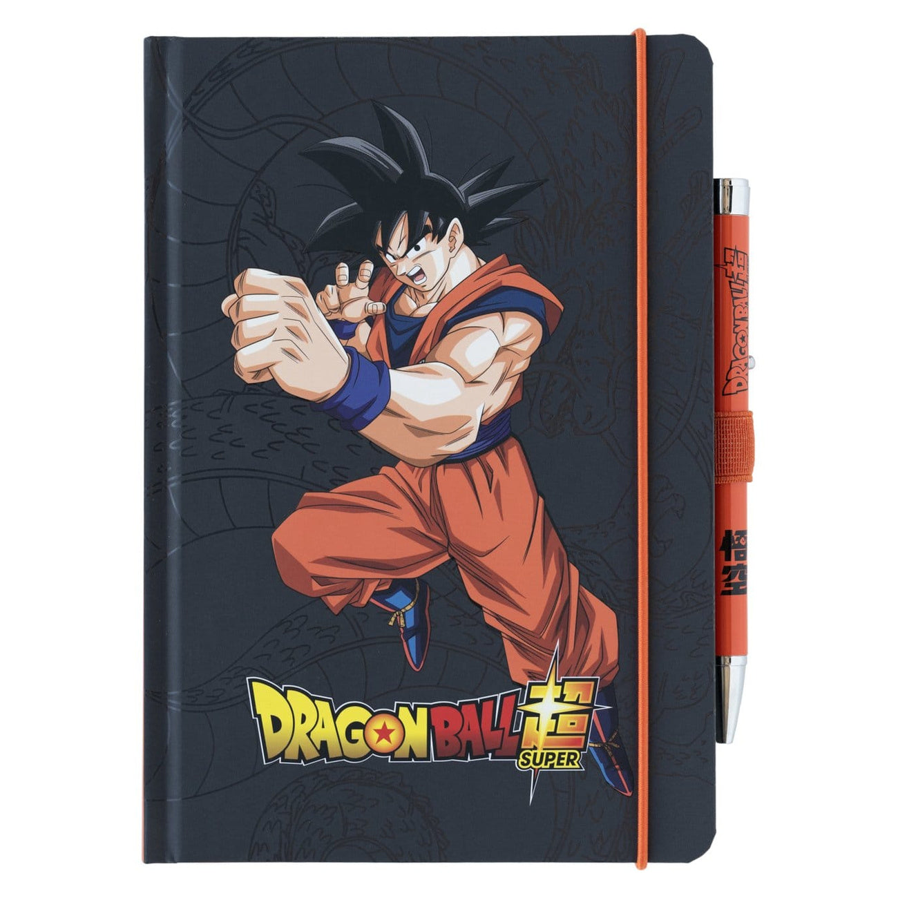 Produktbild Dragon Ball Premium A5-anteckningsbok med Super Goku projektorpenna