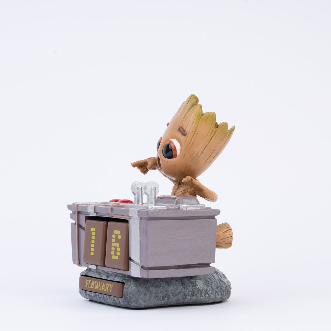 Produktbild Marvel 3D Evig kalender Groot Death Button 12 cm