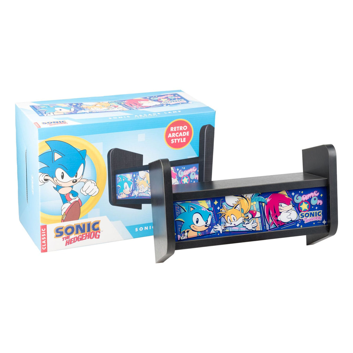 Produktbild Sonic The Hedgehog-lampa med USB-C Arcade