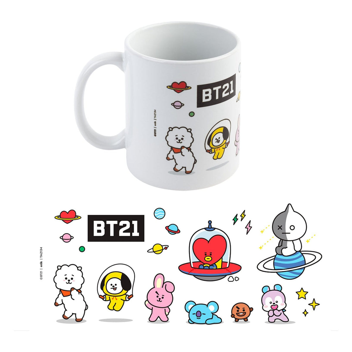 Produktbild BT21 Mugg Universtar 350 ml