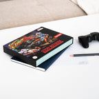 Produktbild Street Fighter Premium anteckningsbok med sticky notes och fodral A5