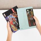 Produktbild Street Fighter Premium anteckningsbok med sticky notes och fodral A5