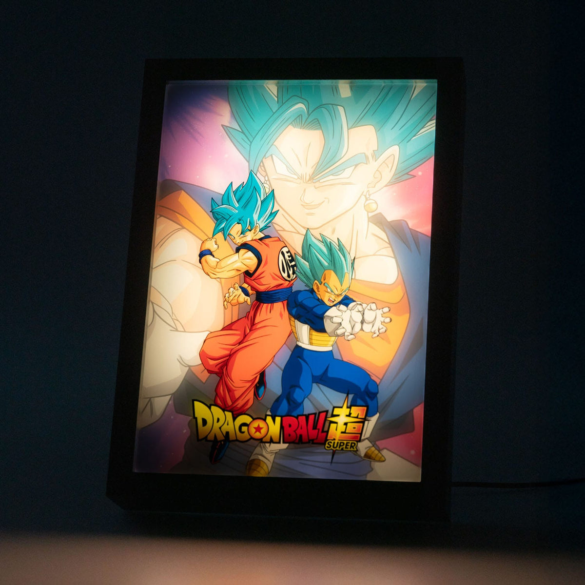 Produktbild Dragon Ball Super LED-tryck med ram