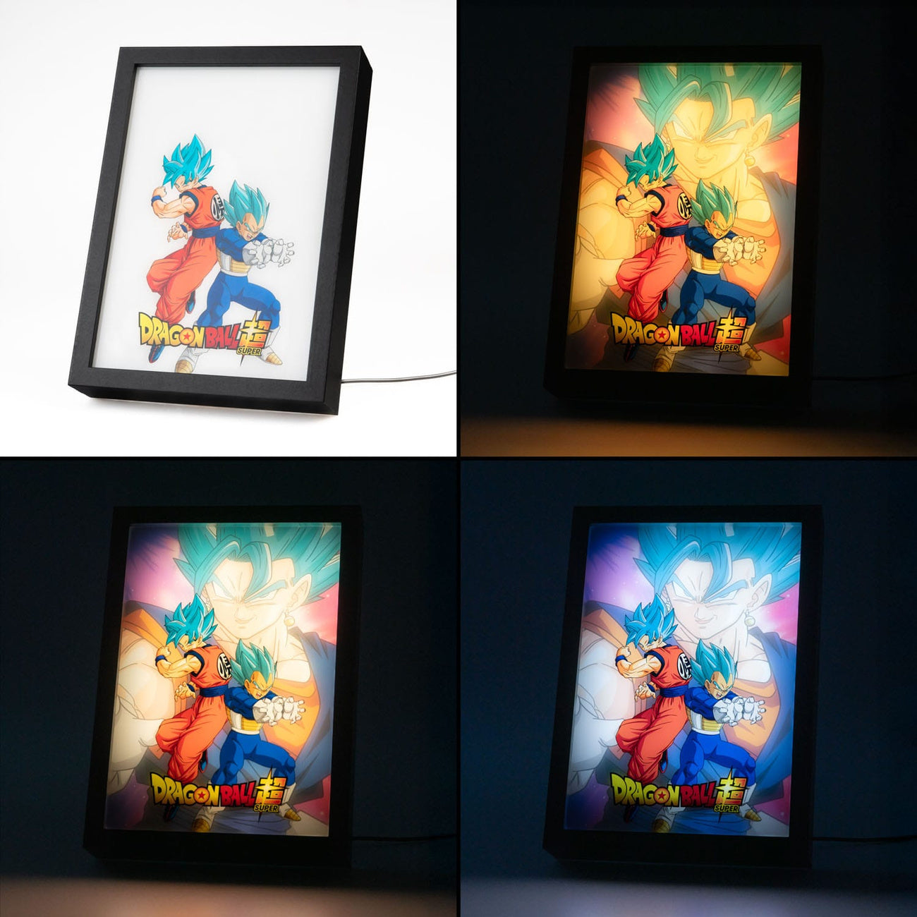 Produktbild Dragon Ball Super LED-tryck med ram