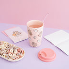 Produktbild Pusheen keramikmugg med lock 400 ml