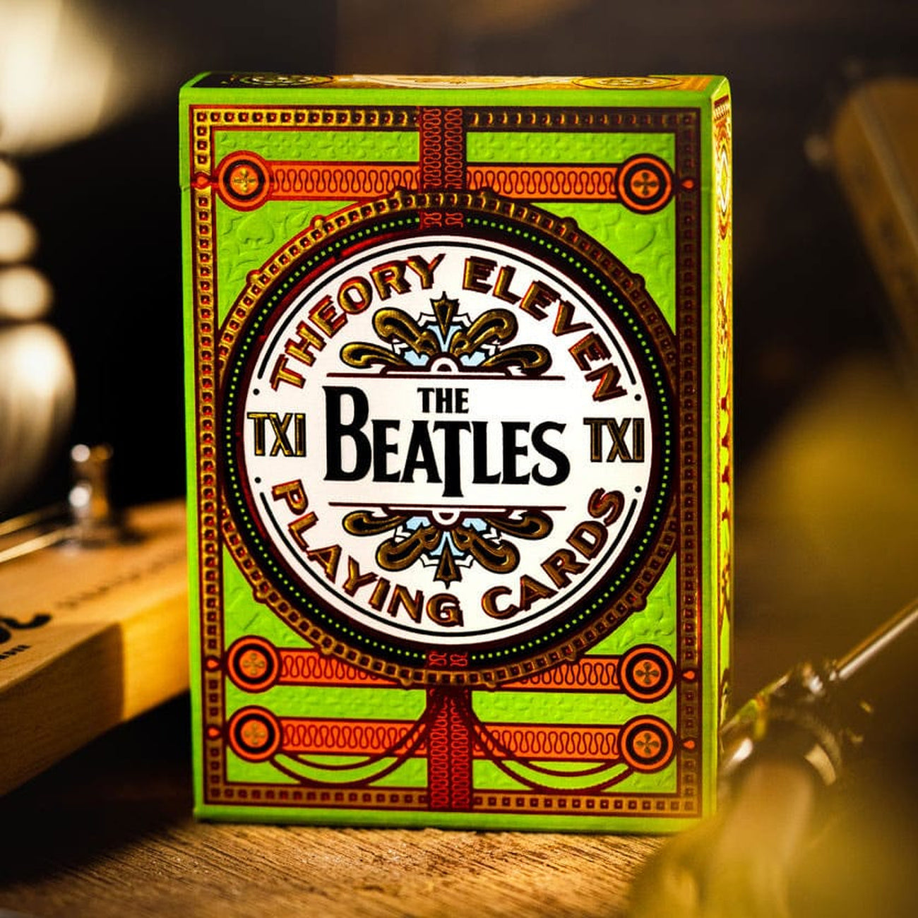 Produktbild The Beatles Spelkort Green Version