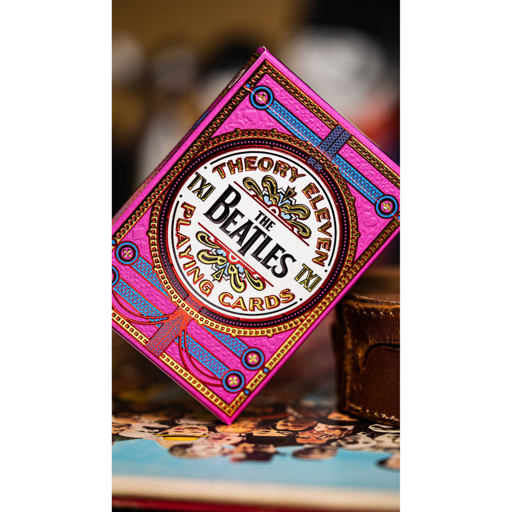 Produktbild The Beatles Spelkort Pink Version