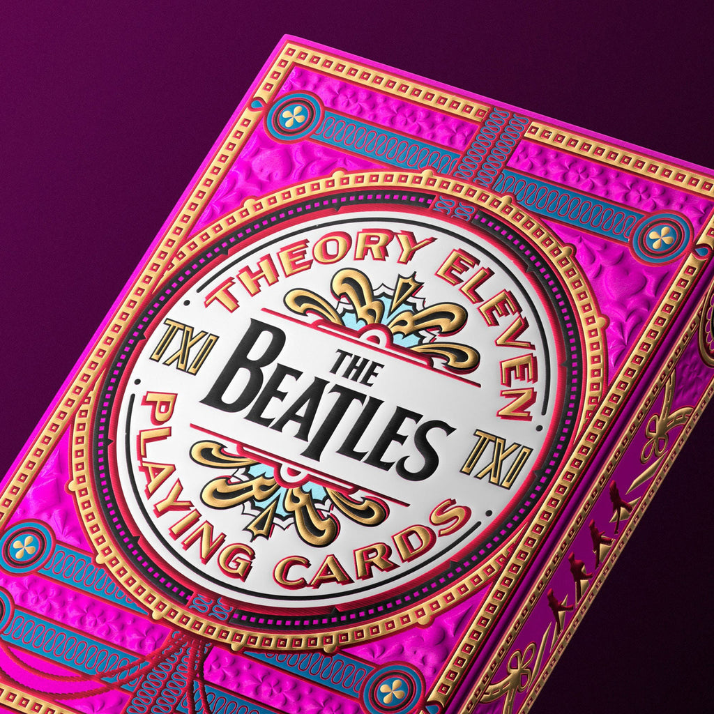 Produktbild The Beatles Spelkort Pink Version