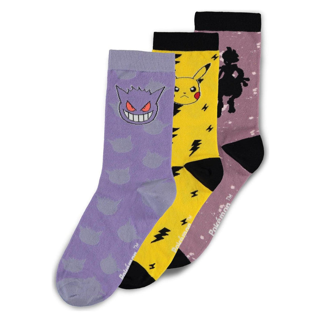 Produktbild Pokémon Strumpor 3-pack Crew 43-46