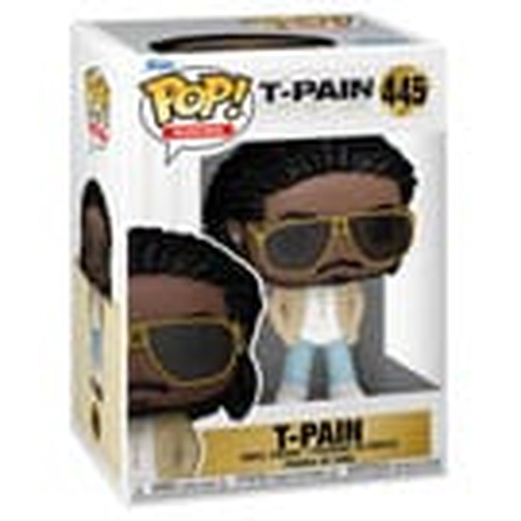 Produktbild T-Pain POP! Rocks vinylfigur T-Pain (Rappa Ternt Sanga) 9 cm
