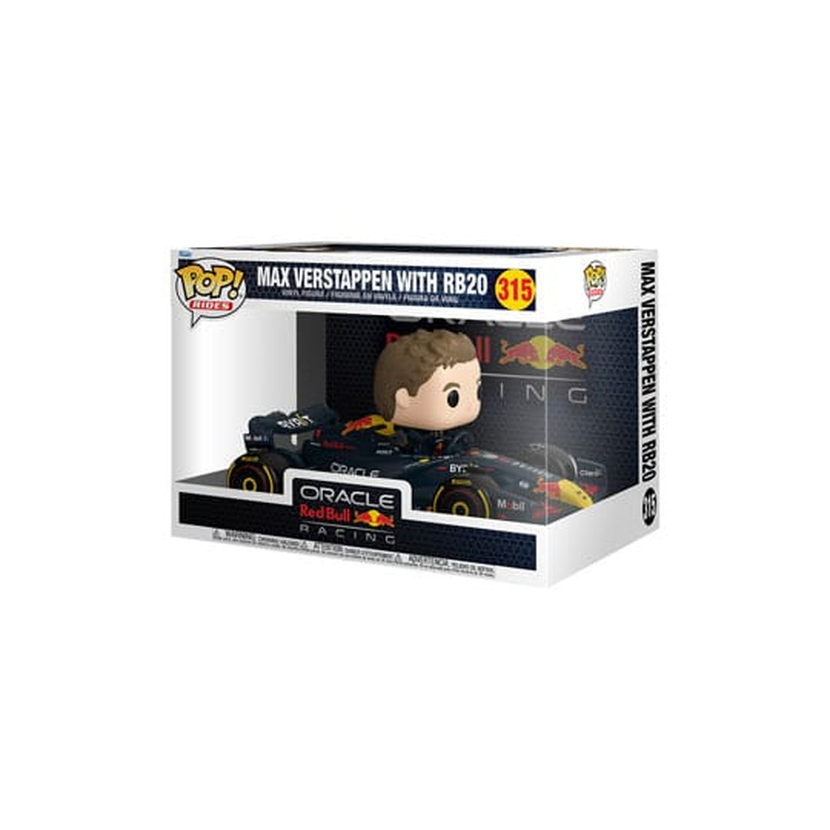 Produktbild Formel 1 POP! Rides Super Deluxe vinylfigur RB – Verstappen med RB20 15 cm