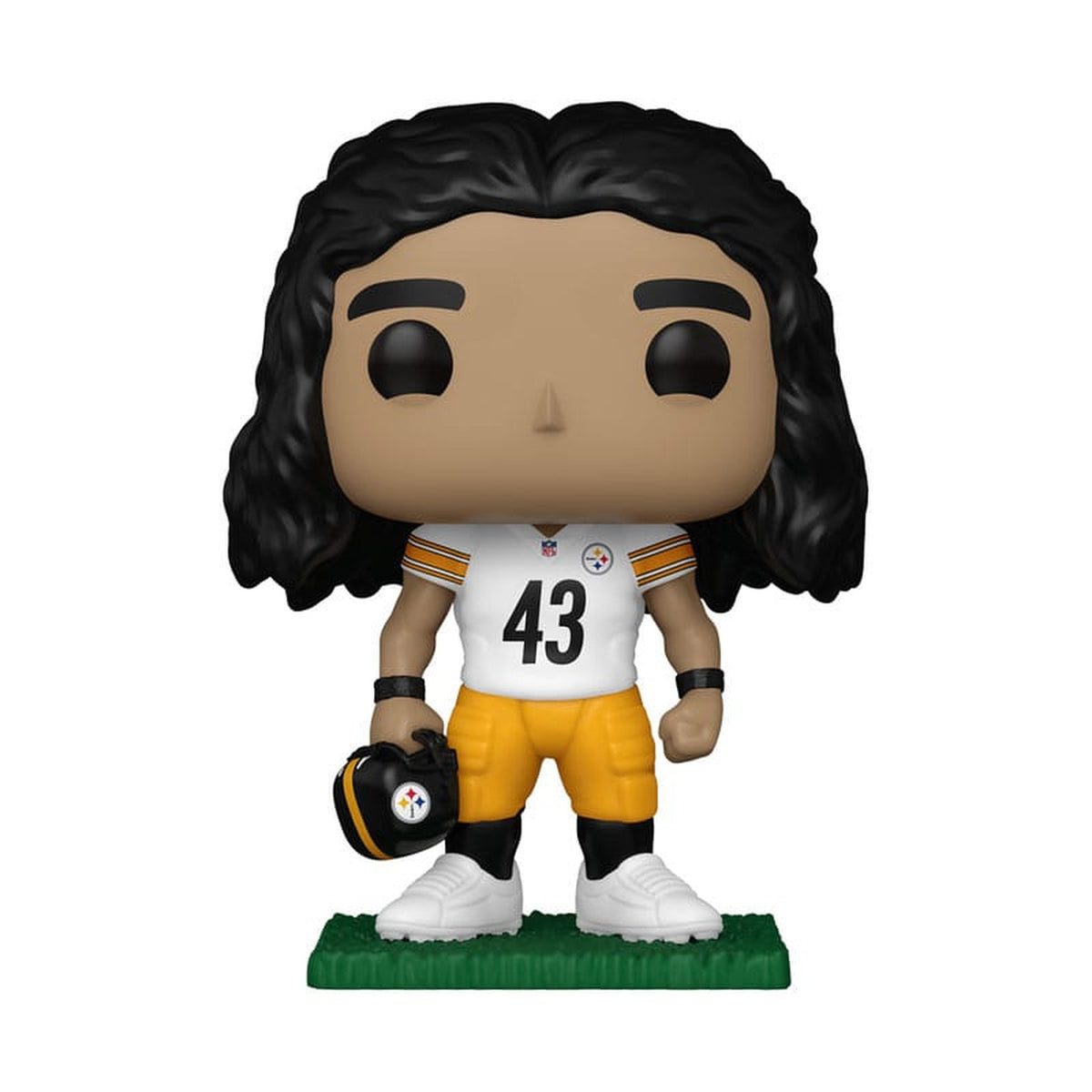 Produktbild NFL: Legends POP! Sports vinylfigur Legends – Troy Polamalu (Steelers) 9 cm