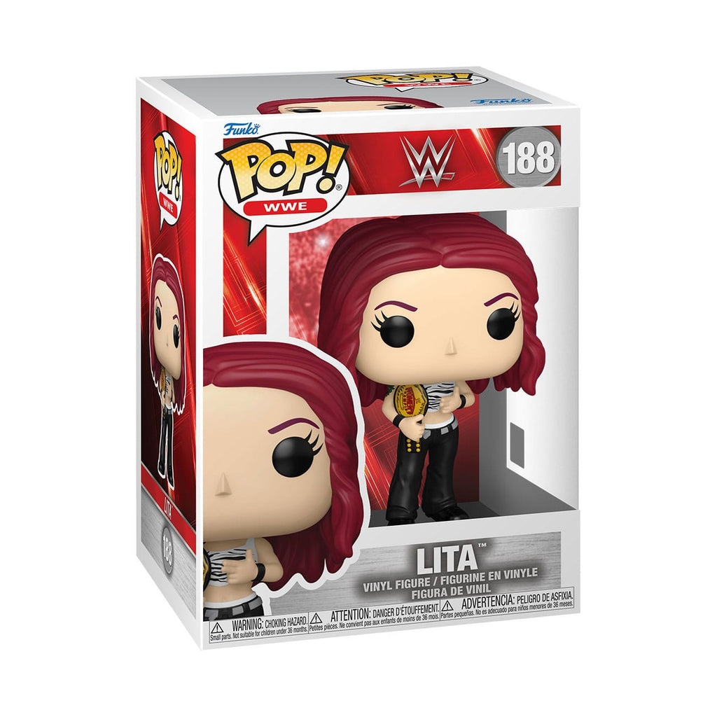 Product image WWE POP! Vinyl Figure Lita with Championship Belt 9 cm
