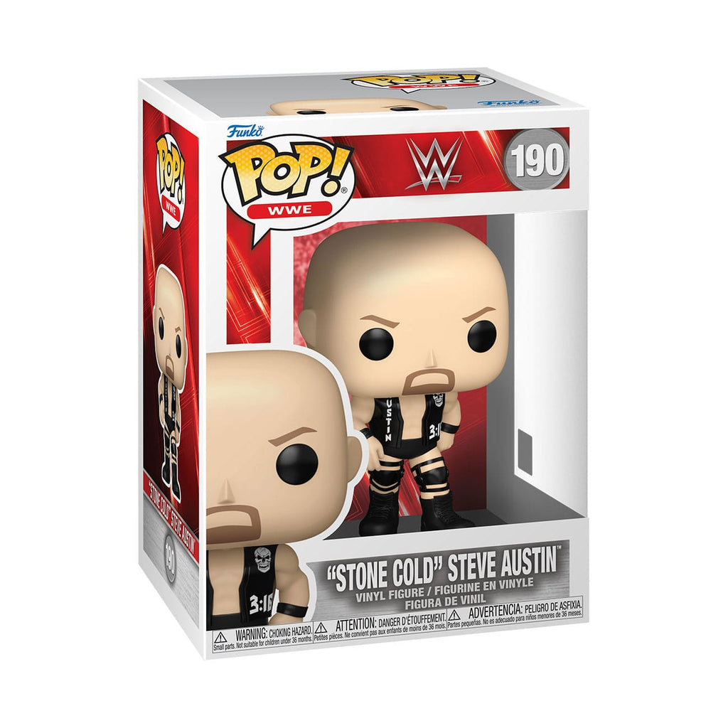 Produktbild WWE POP! Vinyl-figur "Stone Cold" Steve Austin 9 cm