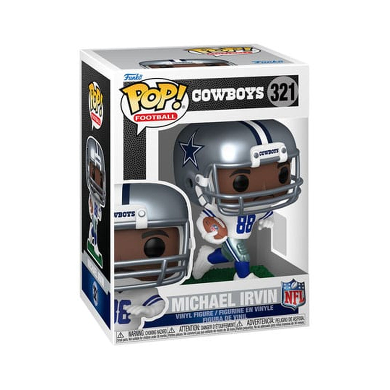 Produktbild NFL: Legends POP! Sports vinylfigur Legends – Michael Irvin (Cowboys) 9 cm