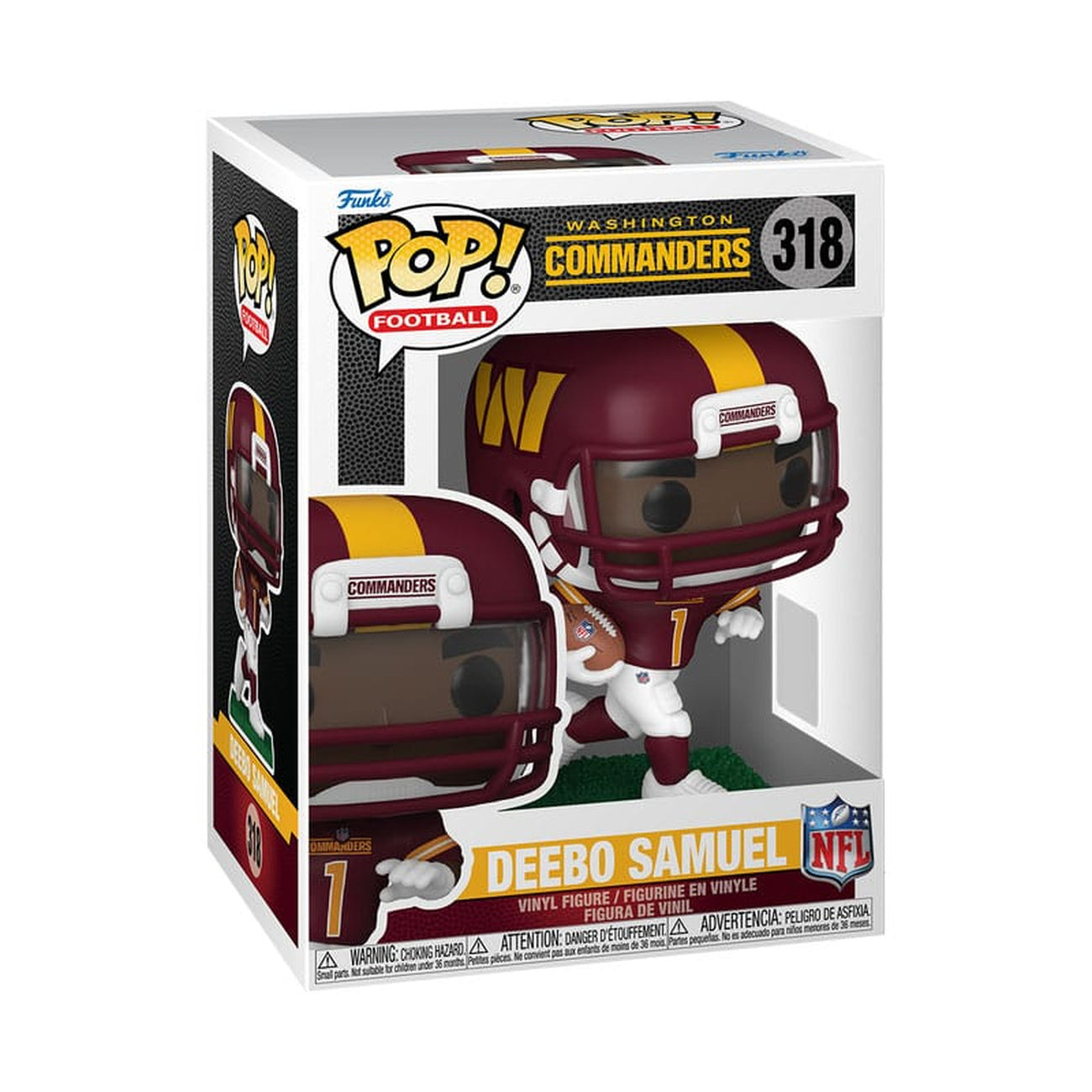 Produktbild NFL: Legends POP! Sports Vinylfigur 49ers - Deebo Samuel (new) 9 cm