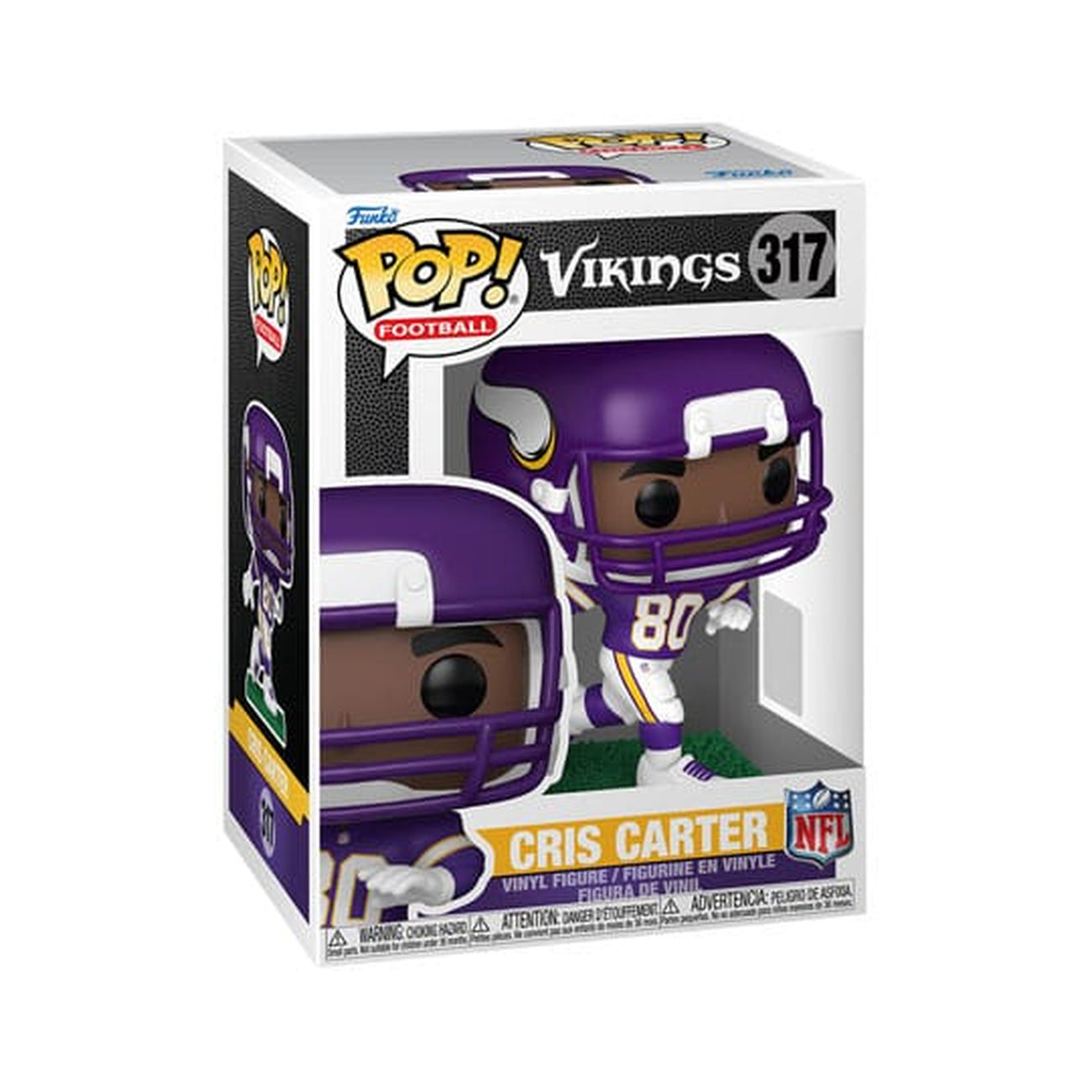 Produktbild NFL: Legends POP! Sports Vinylfigur Vikings - Cris Carter (Vikings) 9 cm