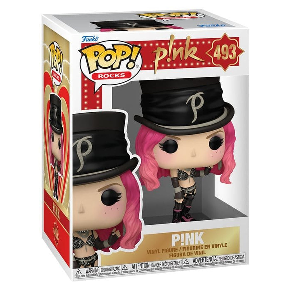 Produktbild P!NK POP! Rocks vinylfigur Lady Marmalade 9 cm