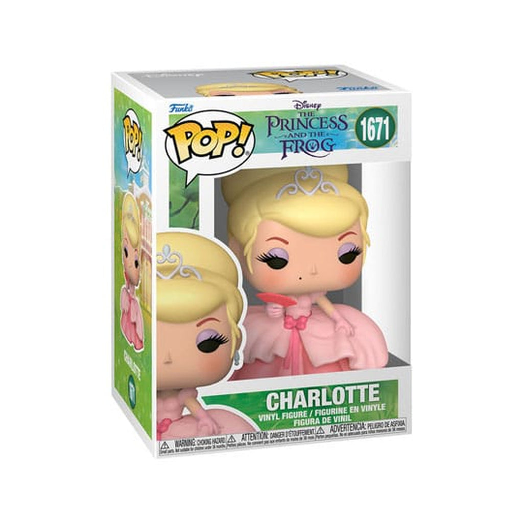 Produktbild Prinsessan och grodan POP! Vinyl-figurer Charlotte w/Chase 9 cm sortiment (6)