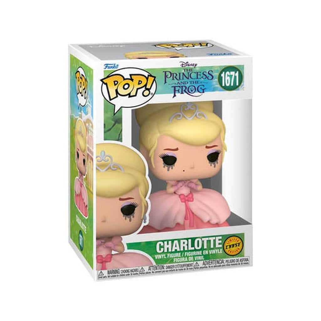 Produktbild Prinsessan och grodan POP! Vinyl-figurer Charlotte w/Chase 9 cm sortiment (6)