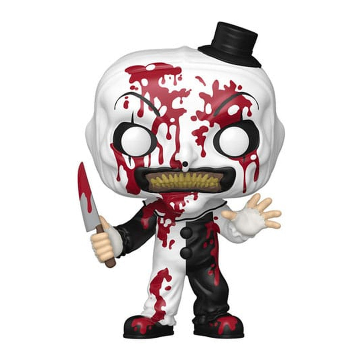 Produktbild Terrifier POP! Movies vinylfigur Art the Clown (BD) w/CH heo exclusive sortiment (6) 9 cm