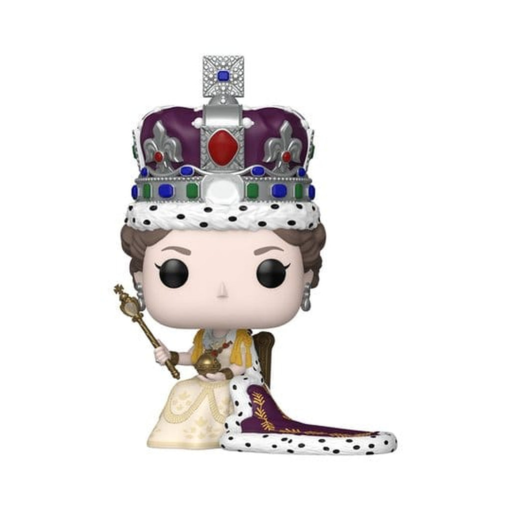 Produktbild Queen Elizabeth II POP! Premium vinylfigur 100th - Queen Elizabeth II (Coronation) 9 cm