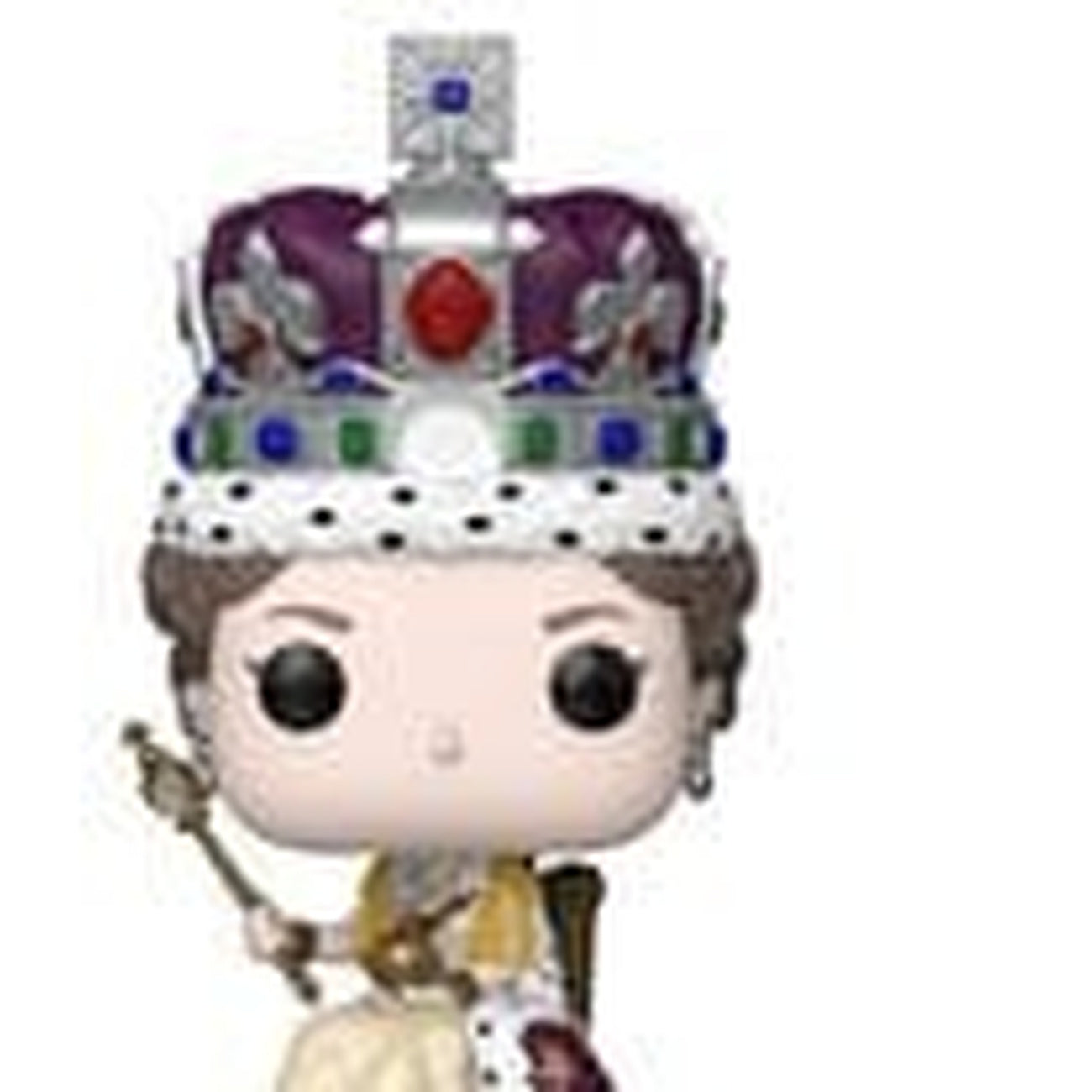 Produktbild Queen Elizabeth II POP! Premium vinylfigur 100th - Queen Elizabeth II (Coronation) 9 cm