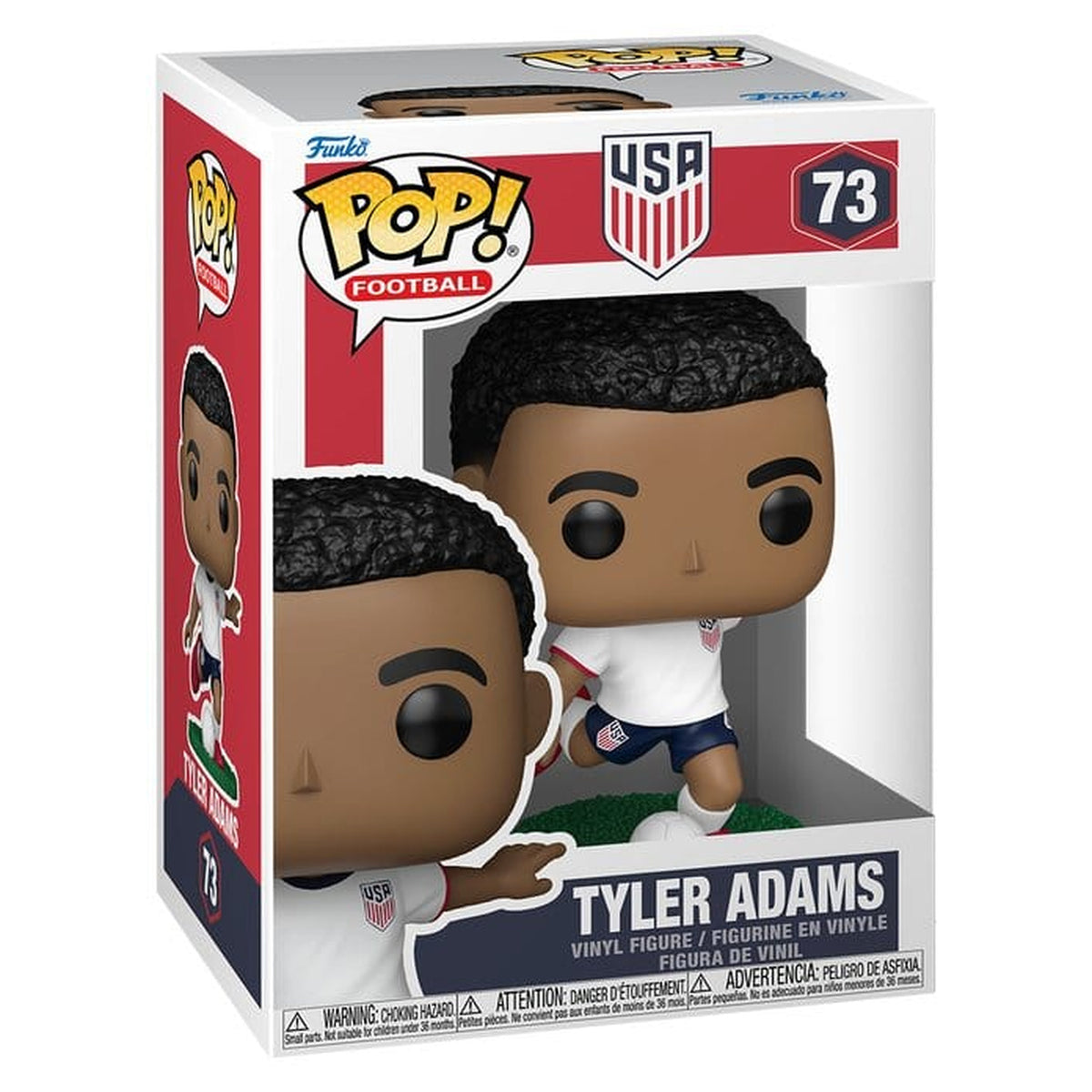 Produktbild EFL POP! Football vinylfigur USA – Tyler Adams 9 cm