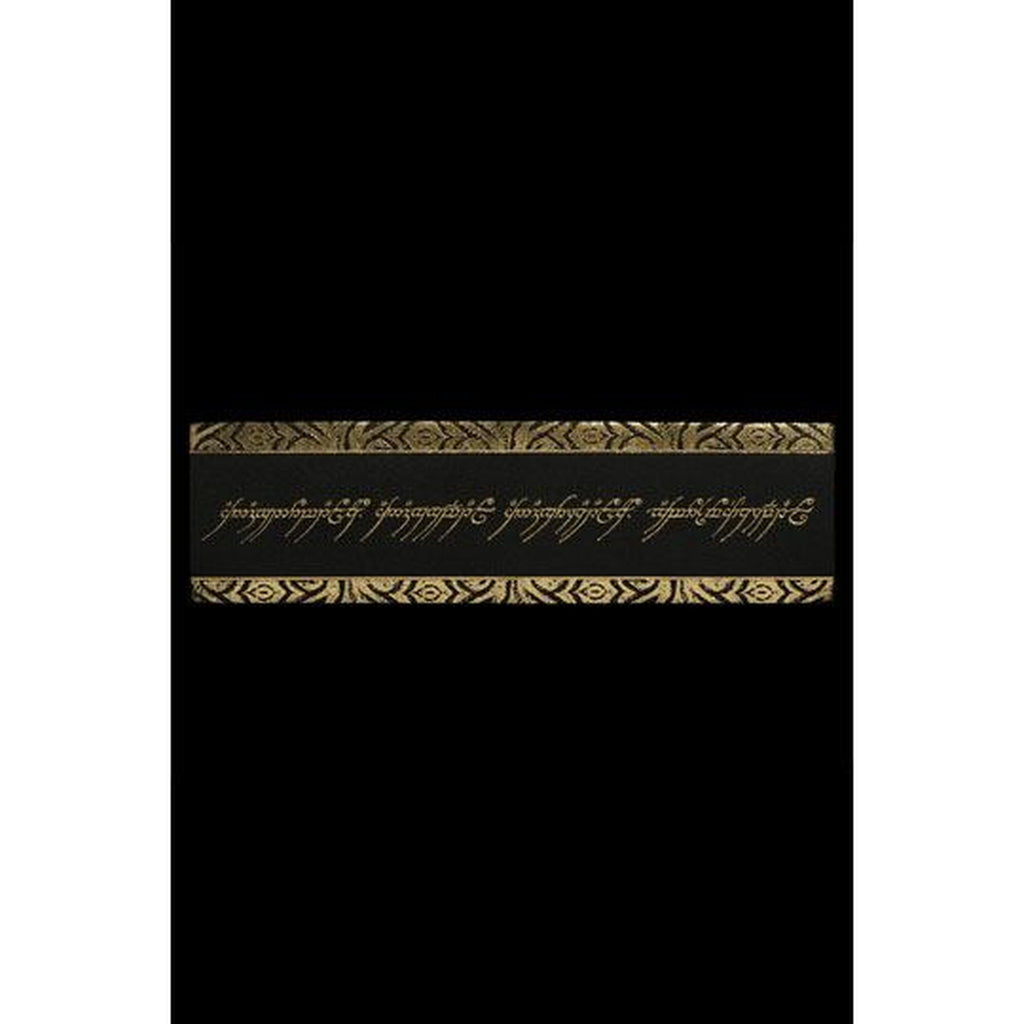Produktbild Sagan om Ringen Bokmärke i läder The One Ring Inscription