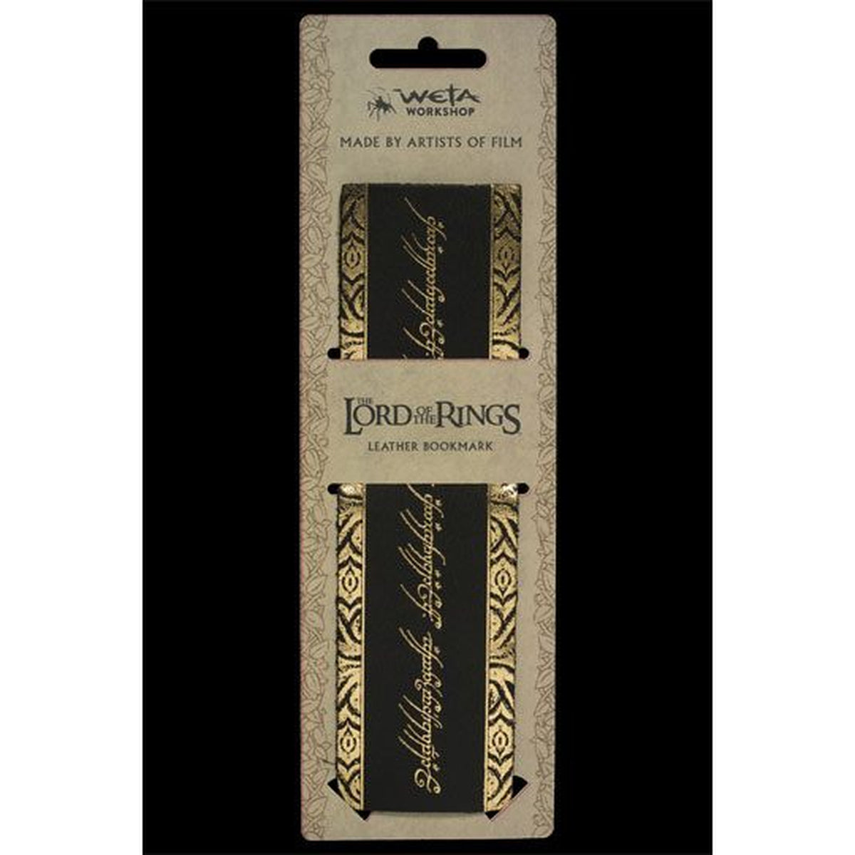 Produktbild Sagan om Ringen Bokmärke i läder The One Ring Inscription