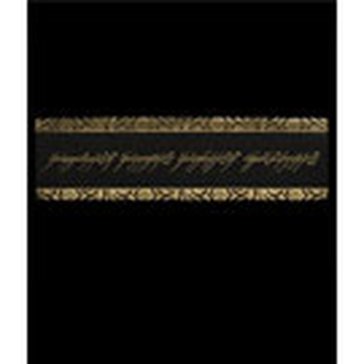 Produktbild Sagan om Ringen Bokmärke i läder The One Ring Inscription