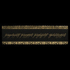 Produktbild Sagan om Ringen Bokmärke i läder The One Ring Inscription