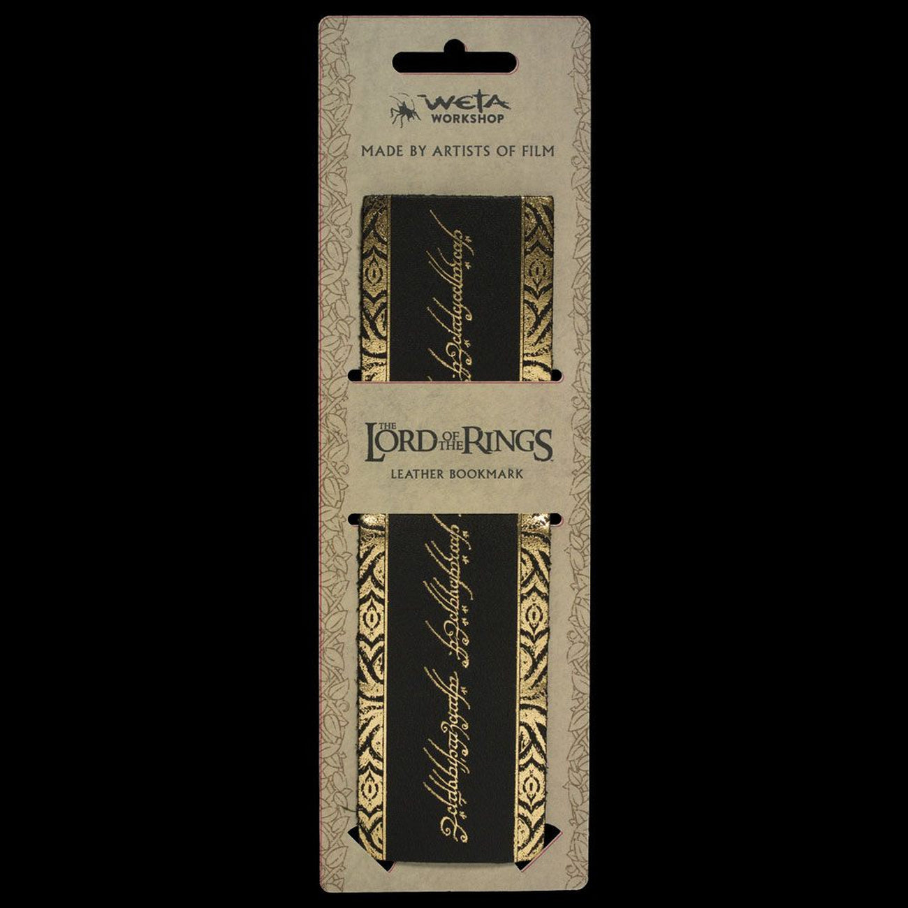 Produktbild Sagan om Ringen Bokmärke i läder The One Ring Inscription