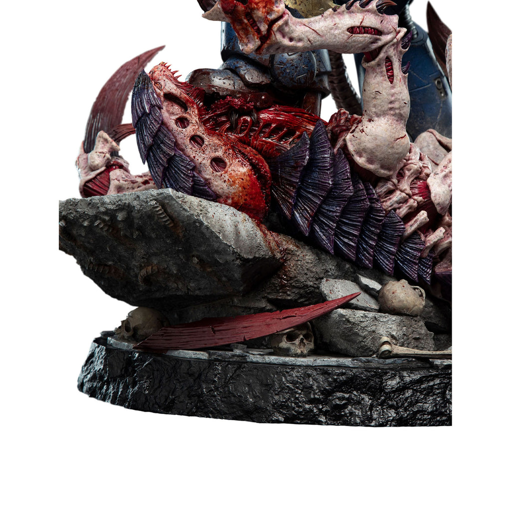 Produktbild Warhammer 40,000: Space Marine 2 Staty 1/6 Lieutenant Titus Battleline Edition 63 cm