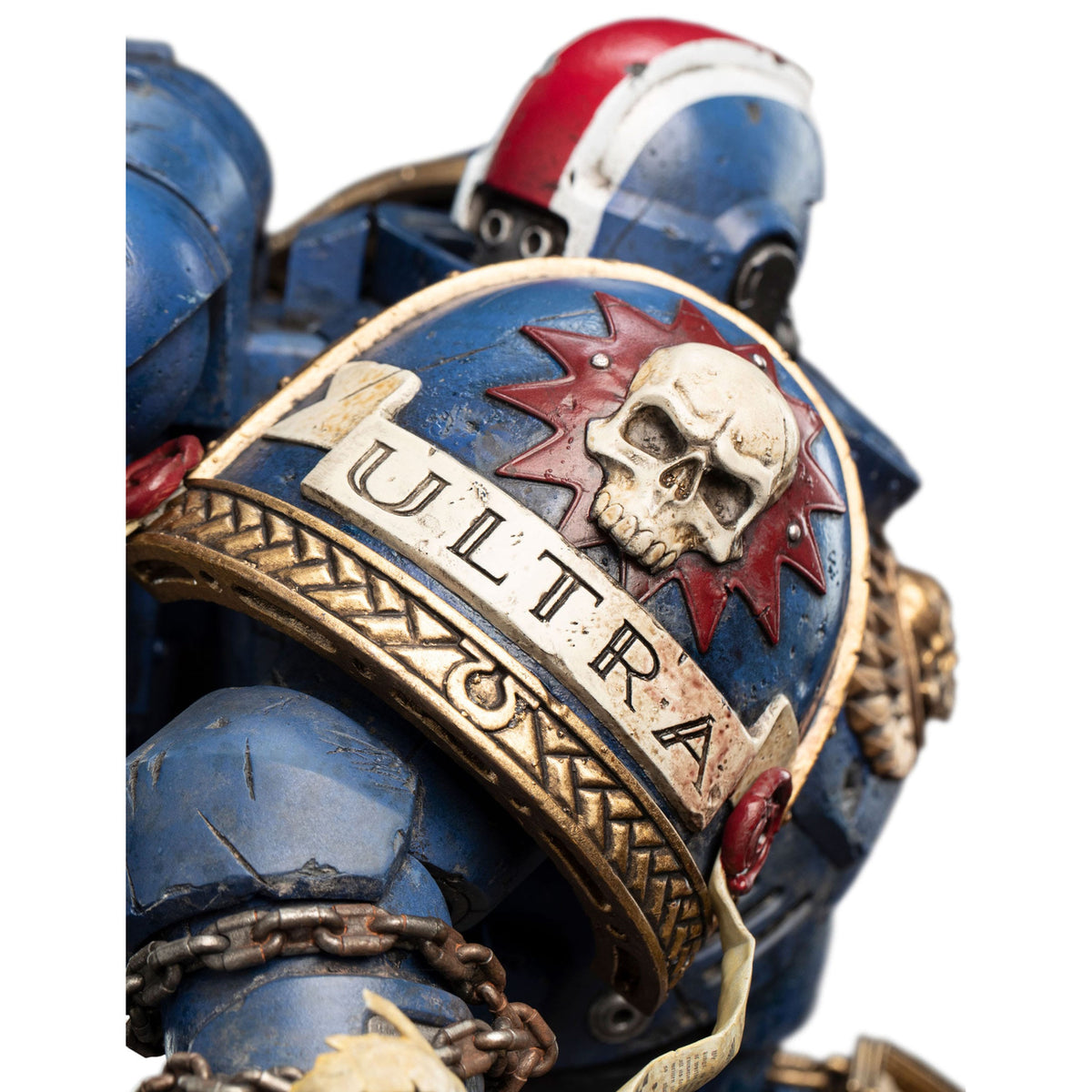 Produktbild Warhammer 40,000: Space Marine 2 Staty 1/6 Lieutenant Titus Battleline Edition 63 cm