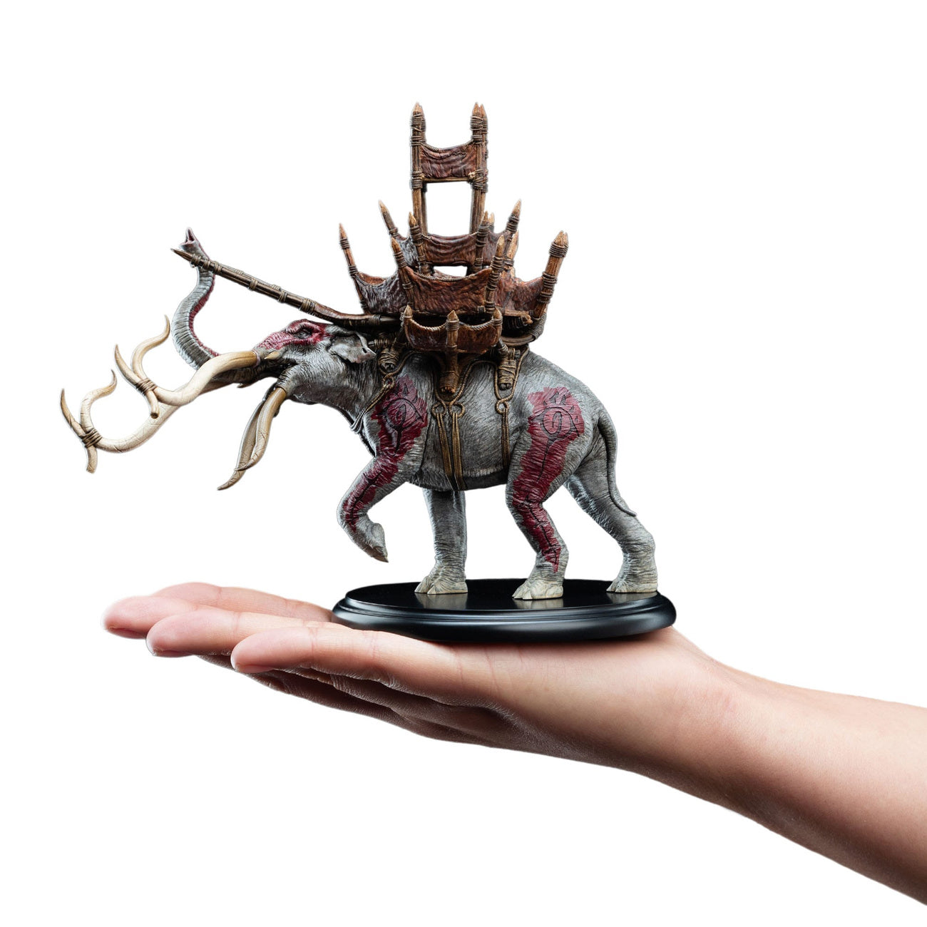 Produktbild Sagan om Ringen Mini-staty Mumak i strid 17 cm