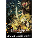 Produktbild Attack on Titan Portfolio-kalender 2025 *Engelsk version*