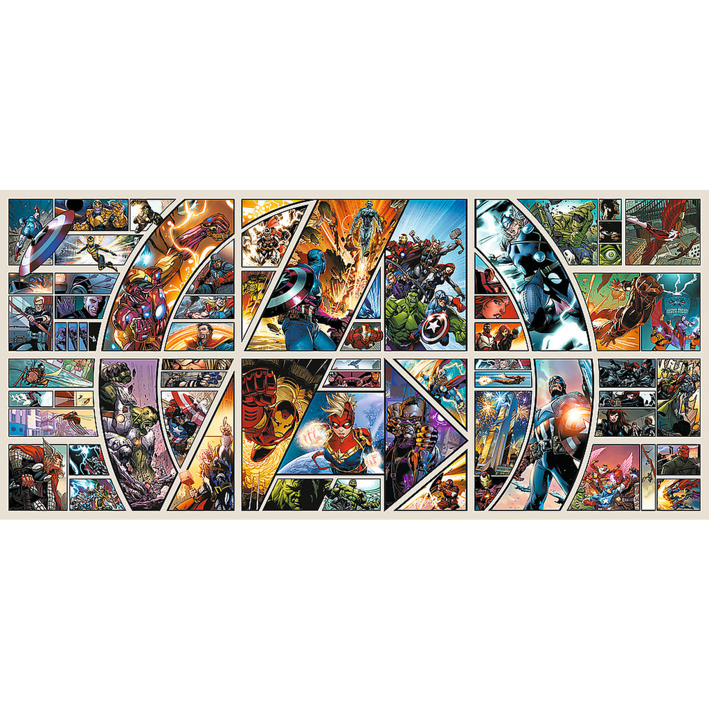Produktbild Avengers - Across The Comic Universe Pusselsamling med poster