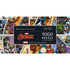Produktbild Avengers - Across The Comic Universe Pusselsamling med poster