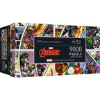 Produktbild Avengers - Across The Comic Universe Pusselsamling med poster