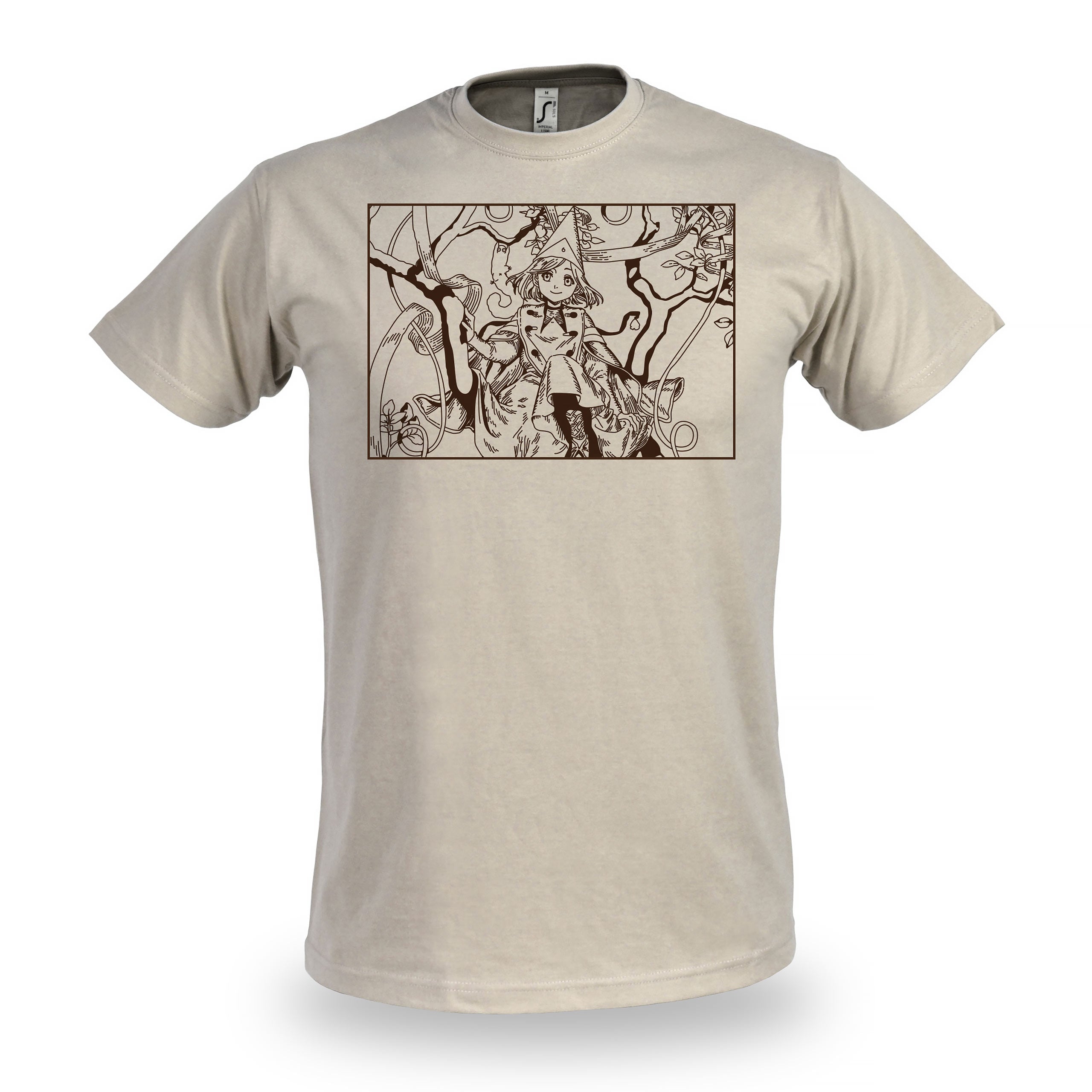 Produktbild Beige T-shirt för Coco- och Atelier of Witch Hat-fans