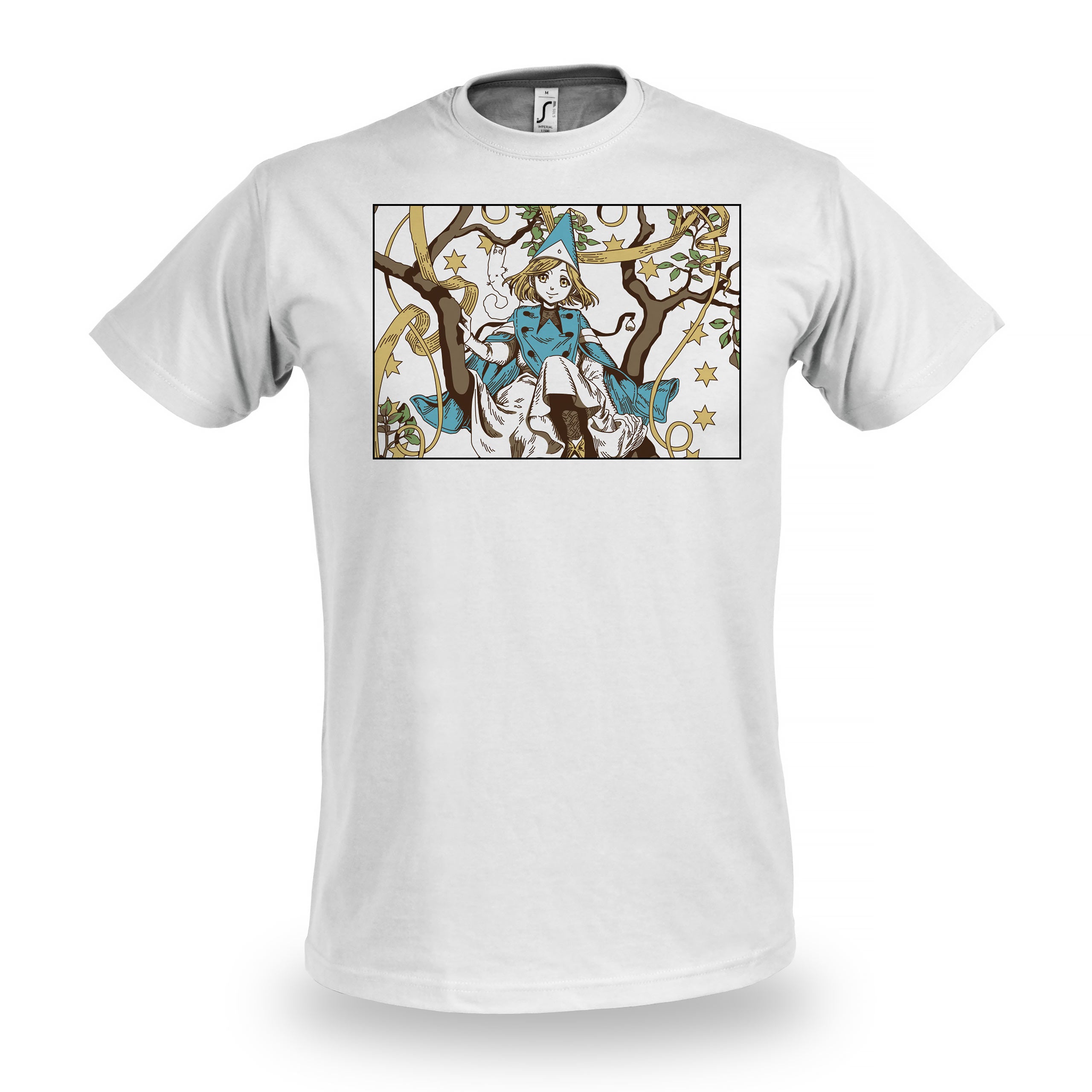 Produktbild T-shirt för Coco- och Atelier of Witch Hat-fans Limited Edition vit