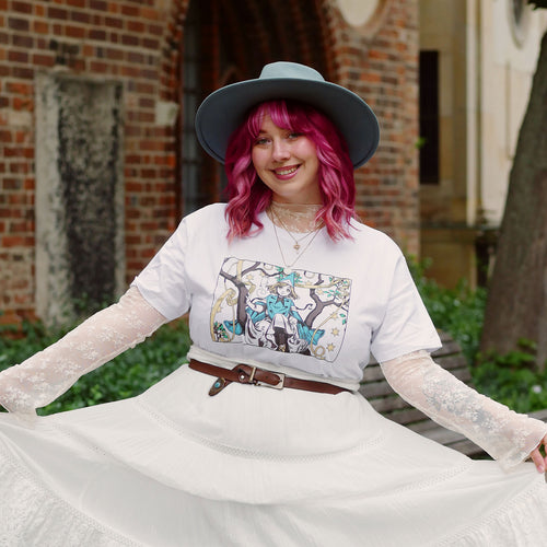 Produktbild T-shirt för Coco- och Atelier of Witch Hat-fans Limited Edition vit