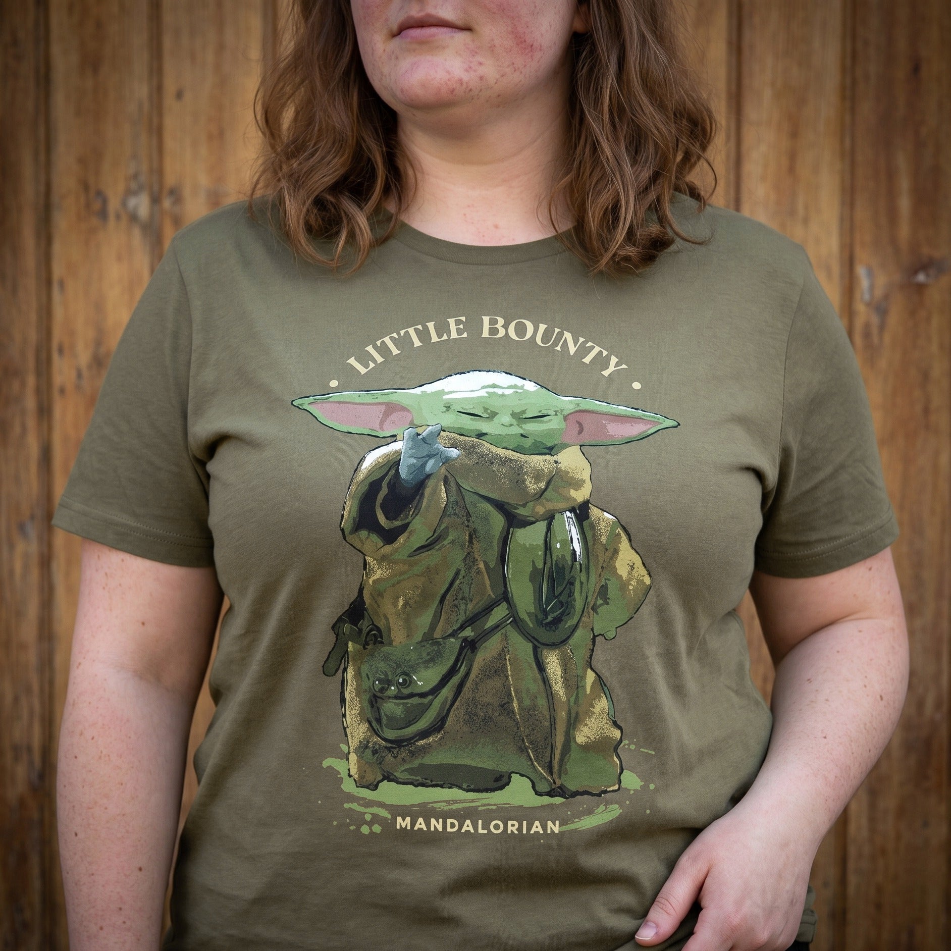Produktbild Grogu Little Bounty T-shirt dam - Star Wars The Mandalorian