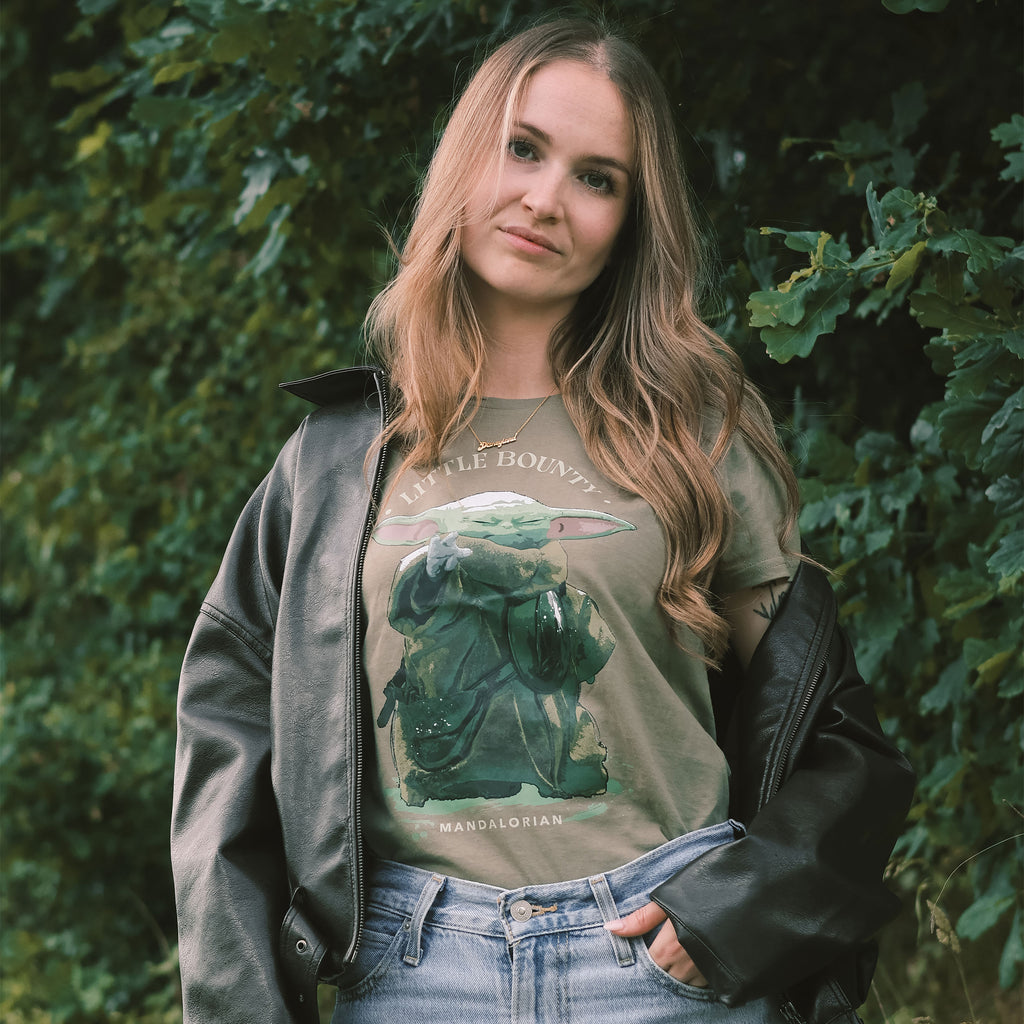 Produktbild Grogu Little Bounty T-shirt dam - Star Wars The Mandalorian