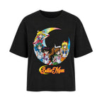 Produktbild Sailor Moon - Sailor Krigare Damen T-shirt Svart