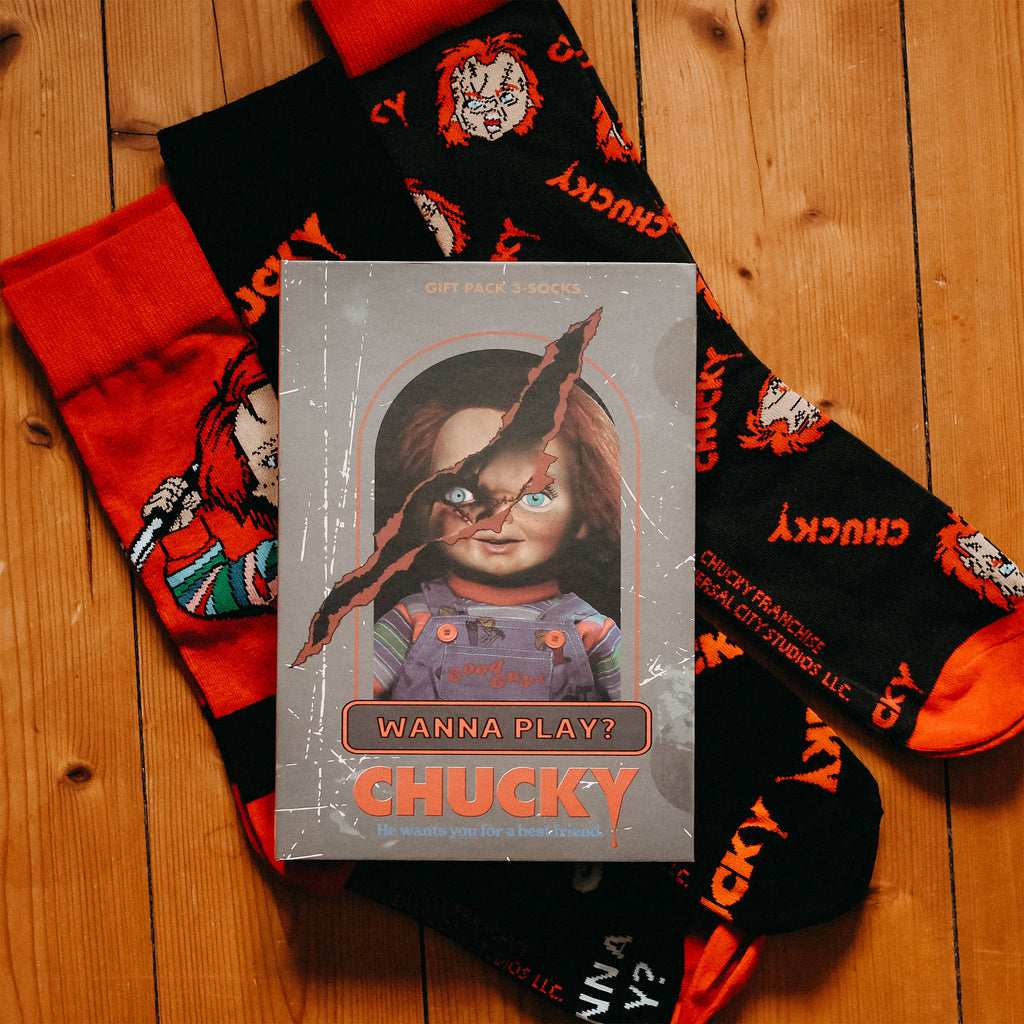 Produktbild Chucky - 3-pack strumpor i presentlåda