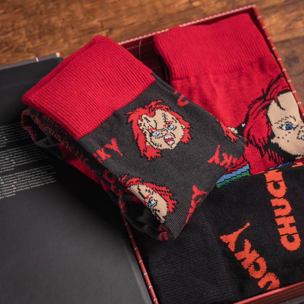 Produktbild Chucky - 3-pack strumpor i presentlåda