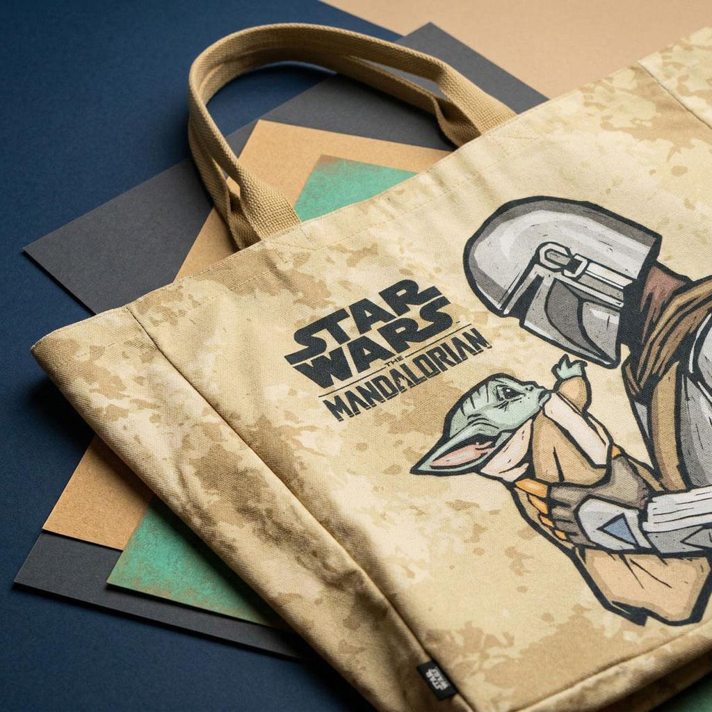 Produktbild Grogu och Mando Shopper-väska - Star Wars The Mandalorian & Grogu