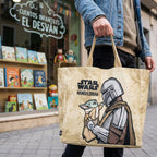 Produktbild Grogu och Mando Shopper-väska - Star Wars The Mandalorian & Grogu